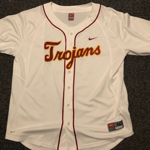 trojans baseball jersey